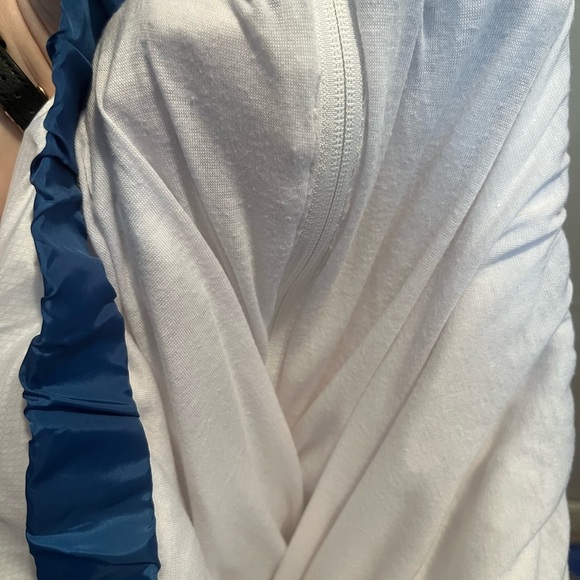 Vintage Chicago Cubs G-III Men's White Windbreaker Pullover Side Zip Jacket XL - Picture 12 of 15